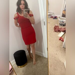 Barbara Bui Red Mini Dress